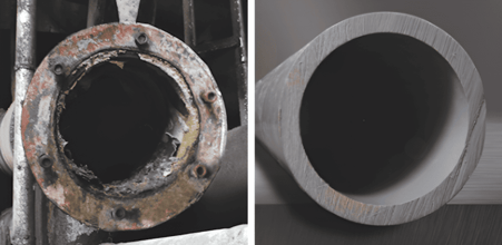 CPVC CORZAN® resistente ao peróxido de hidrogênio