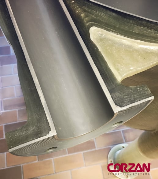Corzan CPVC Dual Laminate Tank