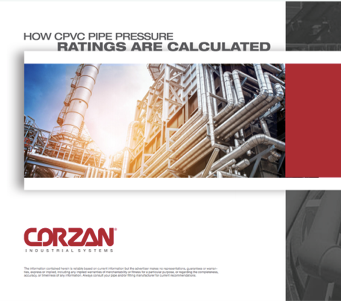 How CPVC Pipe Pressure Ratings Are Calculated White Paper Cover