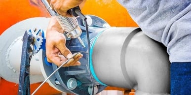 Reforço de soldagem em sistema de CPVC