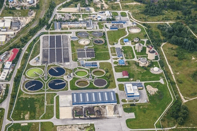 wastewater industrial plant