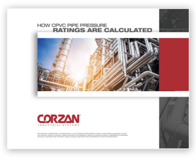Como as Classificações de pressão de tubo CPVC são calculadas