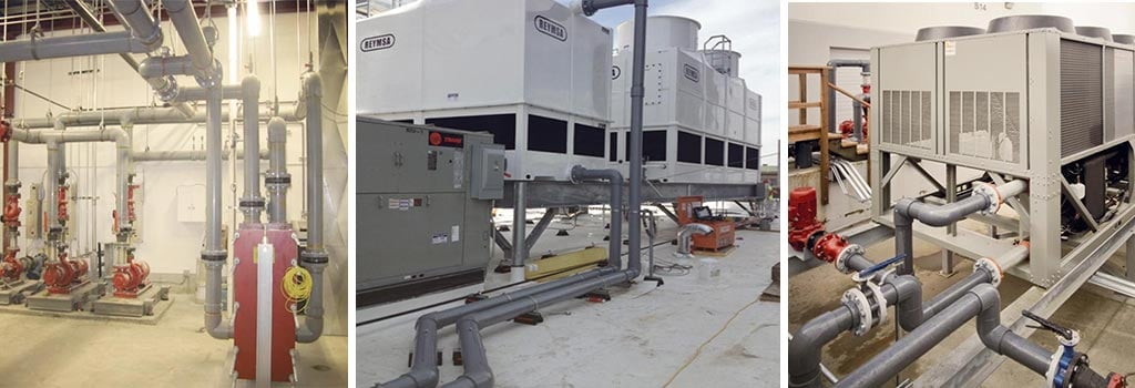 Corzan CPVC aplicado a um sistema HVAC