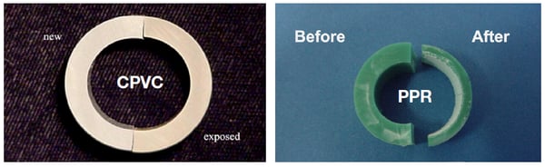 CPVC vs. PPR Chlorine Resistance