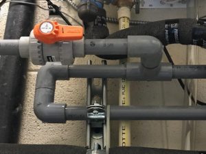 Corzan CPVC pipe expansion loop