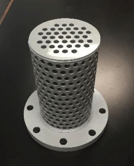 Corzan CPVC Strainer for Acidic Streams