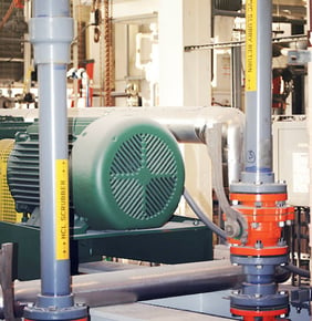industrial piping system pump
