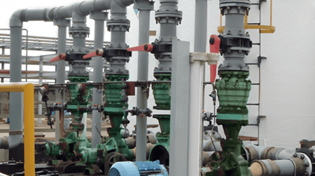 Tubulação para geração de energia