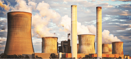 A aplicação do CPVC nas usinas de geração de energia.