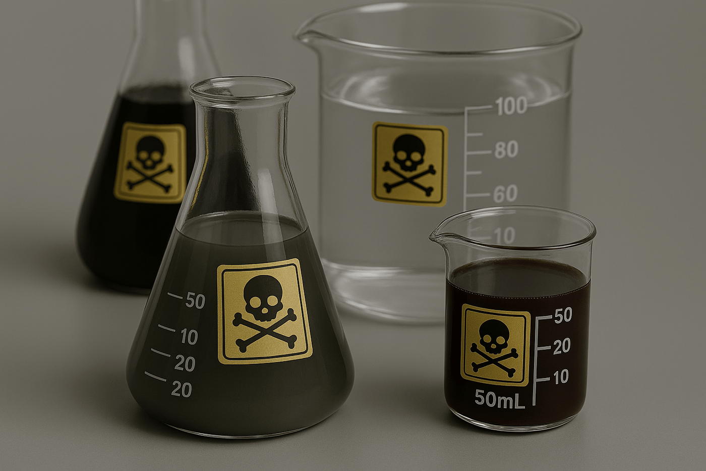 deixe os tons dos liquidos cinza e cor de vinho e_