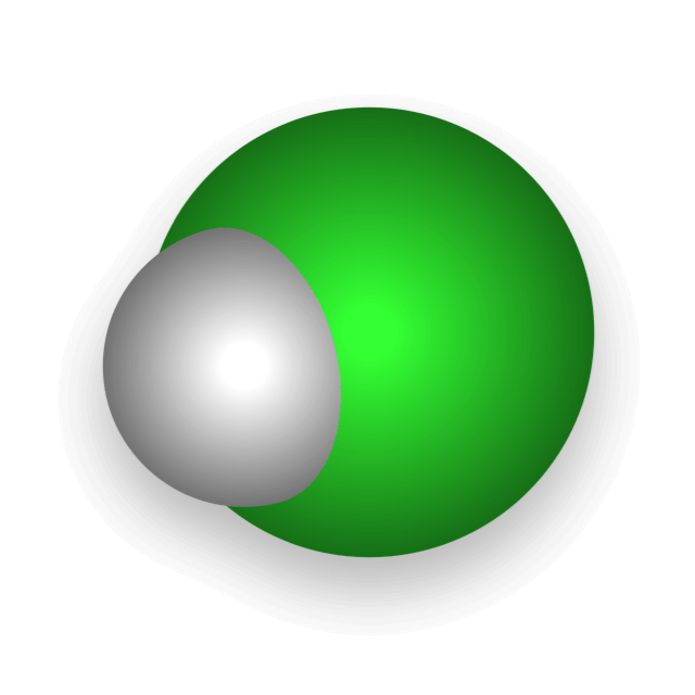 hydrochloric acid molecule