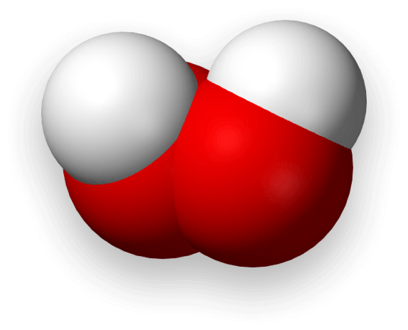 hydrogen peroxide molecule