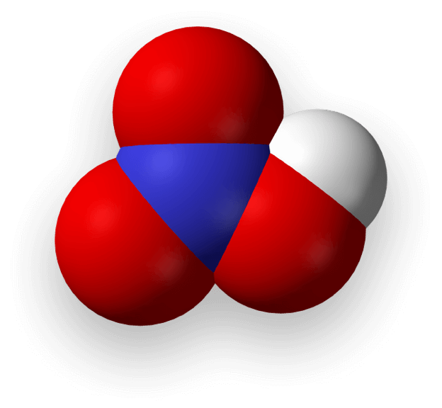 nitric acid moluecule