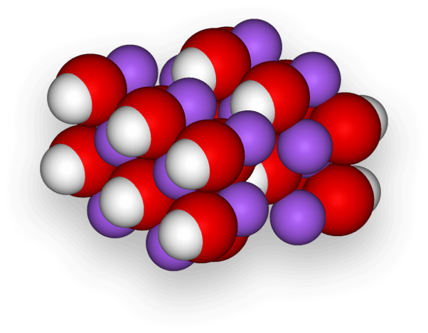 sodium hydroxide molecule