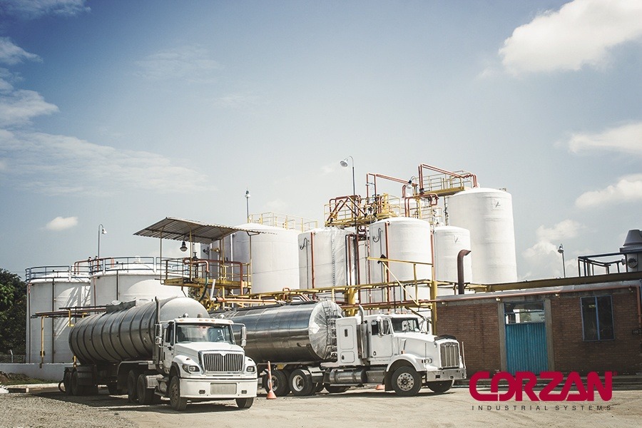Corzan® CPVC Piping Installed for Corrosive Bleach Plant Application