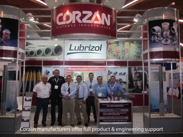 El CPVC de Corzan se expande internacionalmente para ofrecer libre acceso a procesos y consultas técnicas