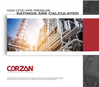  Como as classificações de pressão dos tubos de CPVC são calculadas?